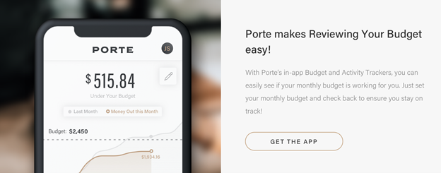 Get the Porte app Get the Porte app