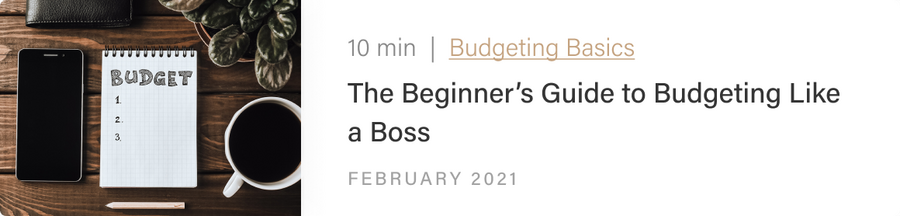 Beginners Guide to Budgeting Like a Boss Beginners Guide to Budgeting Like a Boss